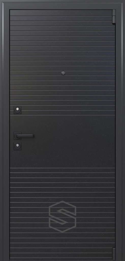 Входная дверь Sigma Optima Блэк Лайн
